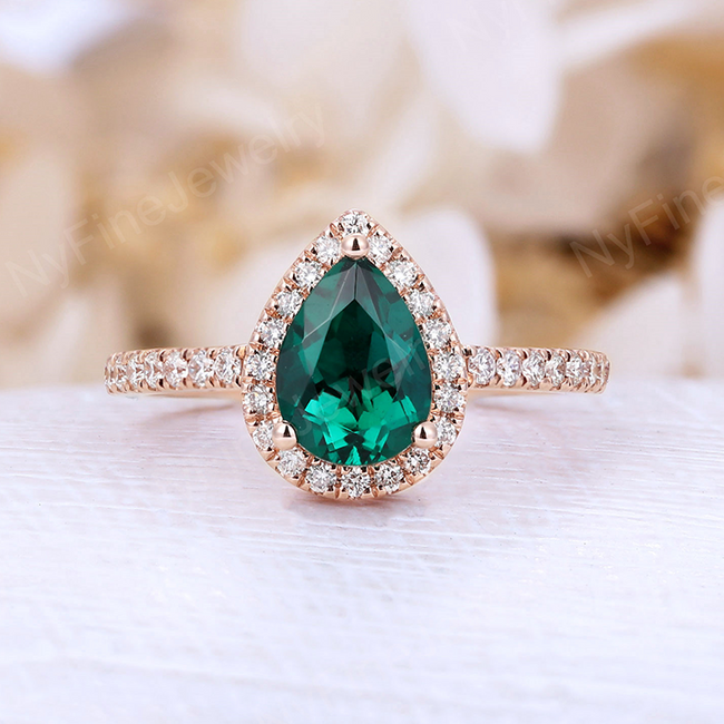 gemstone engagement ring