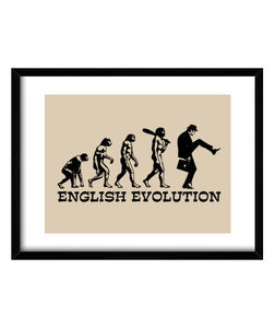 Cuadros Evolucion Ingles Talla 40 X 30