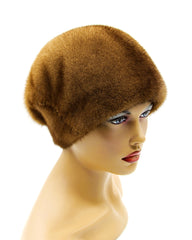 ladies mink hat