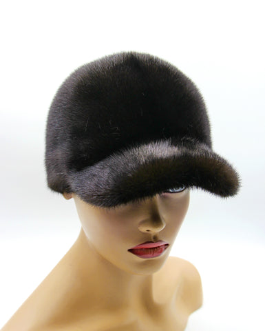 womens fur cap