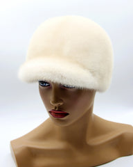 mink stole cap vintage