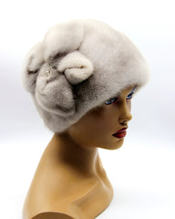 winter hat with fur