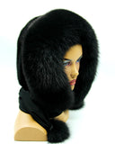fur hat hood women's