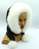 fur hat hood women
