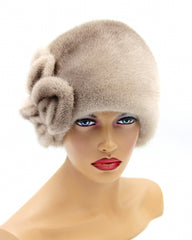 mink fur hats women