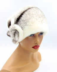 17 women russian fur hat