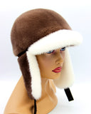 ushanka fur trapper hat for women