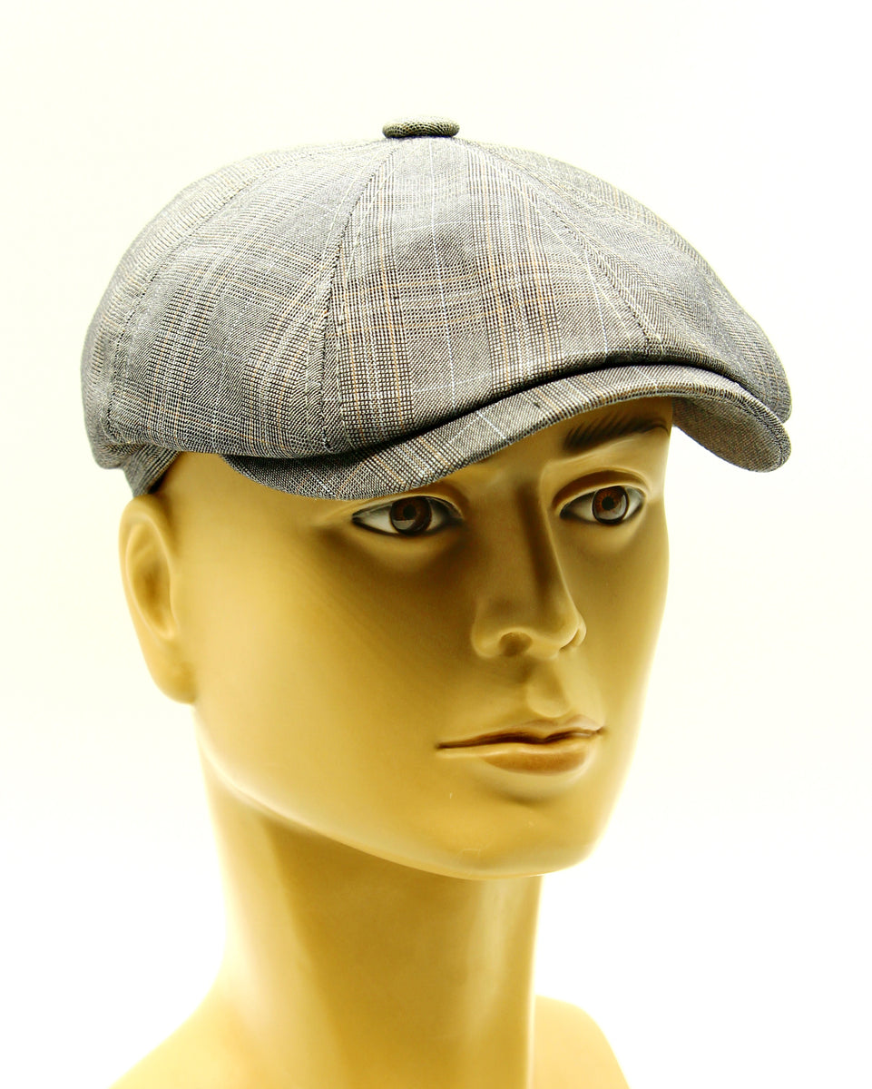 Summer newsboy hat grey – Caps&HatsUA