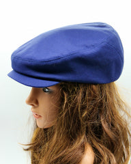 newsboy cap for women blue