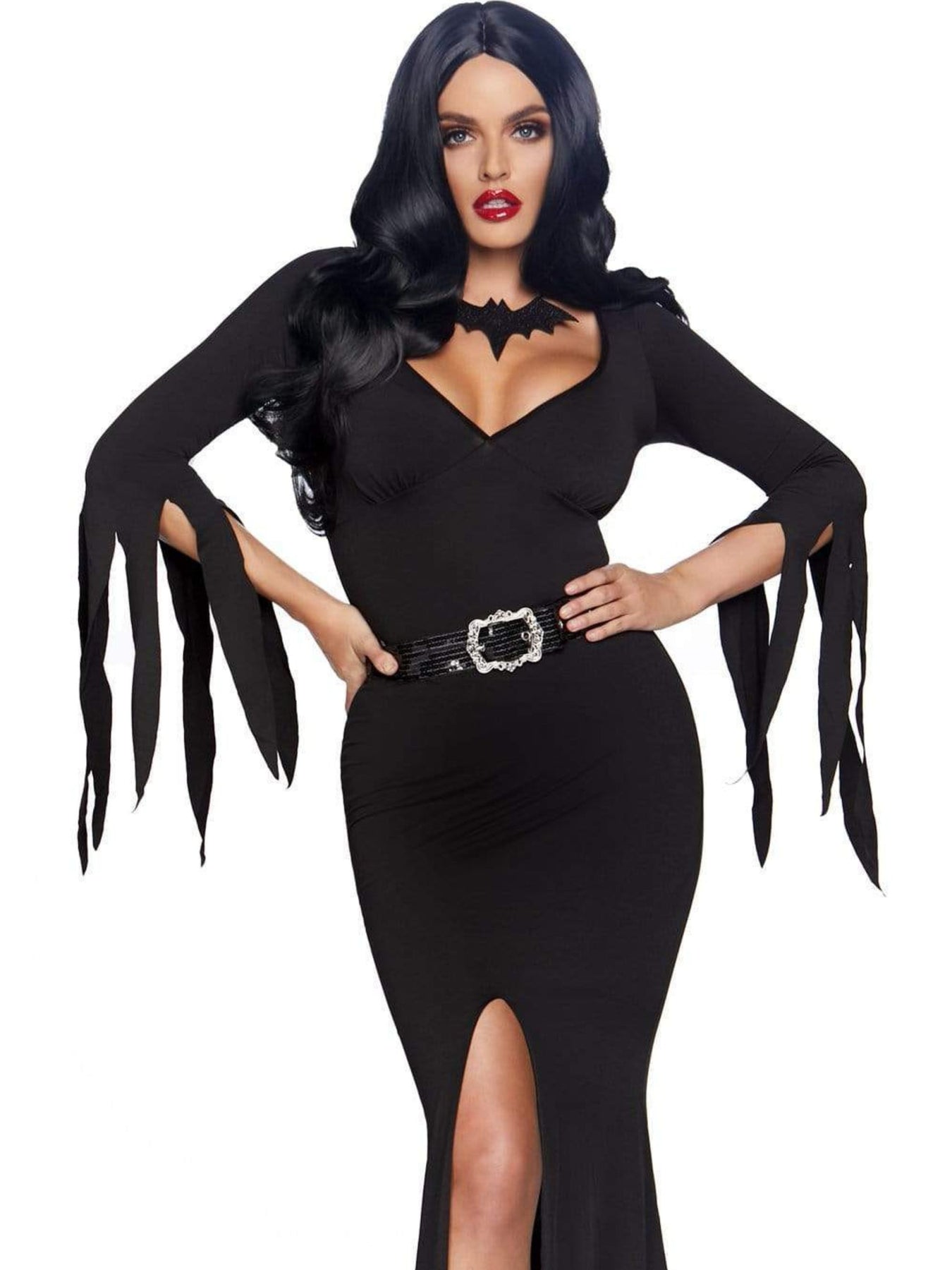 Immoral Mistress Elvira Gothic Halloween Costume|Shop Fortune Costumes