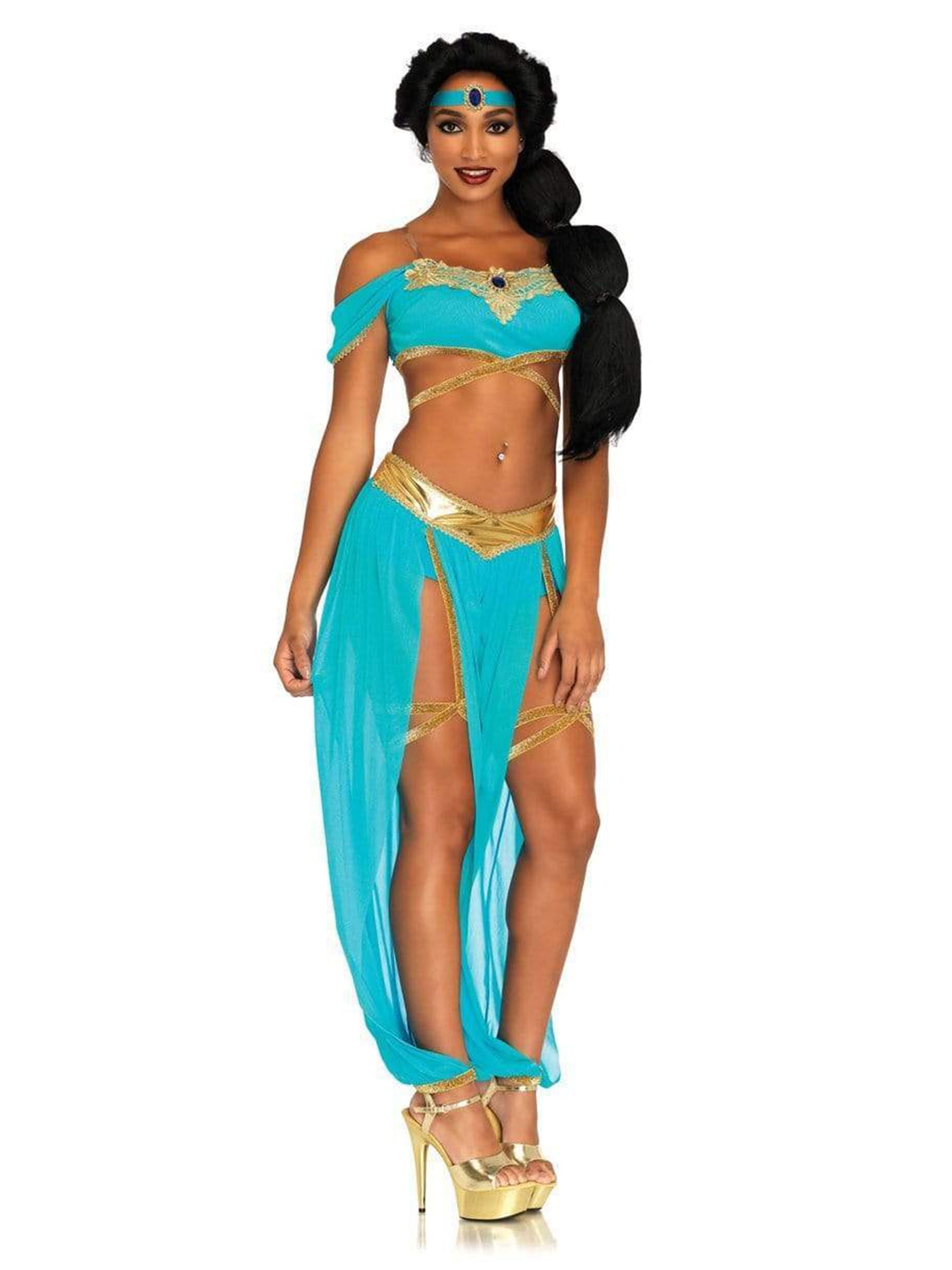 Arabian Princess Jasmine Womens Cosplay Costume |Shop Fortune Costumes