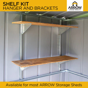 Arrow Select Shed Accessories - Shelf Kit (Wood not included)