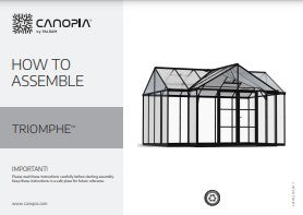 Palram - Canopia 12 x 15 Ft Triomphe Chalet Greenhouse