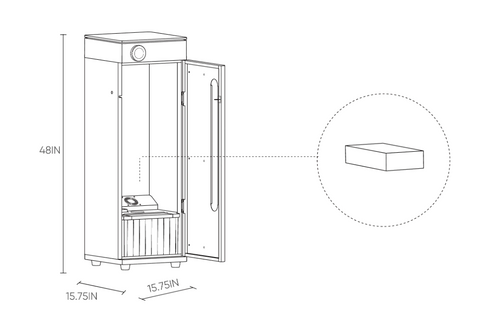 measurements of the hey abby grow box