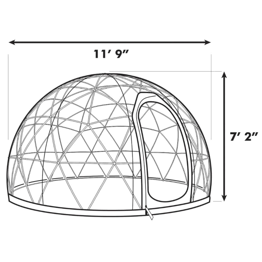 Garden Igloo Dome Measurements