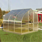 Hoklartherm |  7ft 8in x 10ft 6in x 7ft 1in RIGA 3S Hobby Greenhouse Kit With 8mm Twin-wall Polycarbonate Glazing