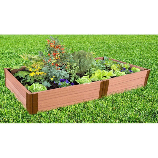 Frame It All Classic Sienna Raised Garden Bed 4' x 8' x 5.5