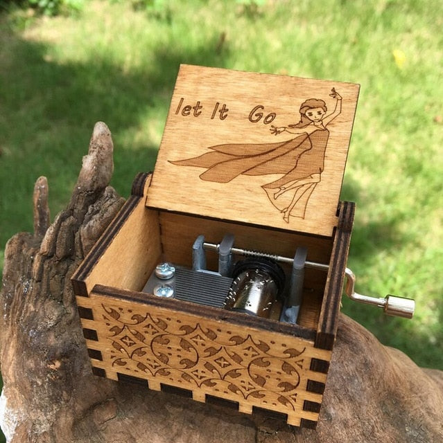 handcrafted music box