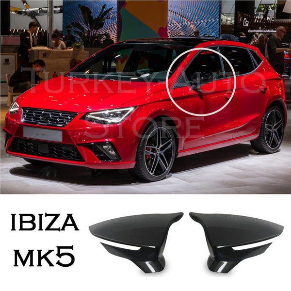 For Seat Leon Mk4 Accessories Seat Leon Mk4 Front Bumper Attachment Piano  Black 3pcs 2019 2020 2021