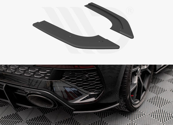 Maxton Design Street Pro Front Splitter V.1 (+Flaps) Audi S3/A3 S-Line