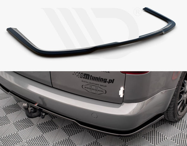 Central Rear Splitter (with vertical bars) Renault Clio RS Mk4, Our Offer  \ Renault \ Clio RS \ Mk4 [2013-2019]