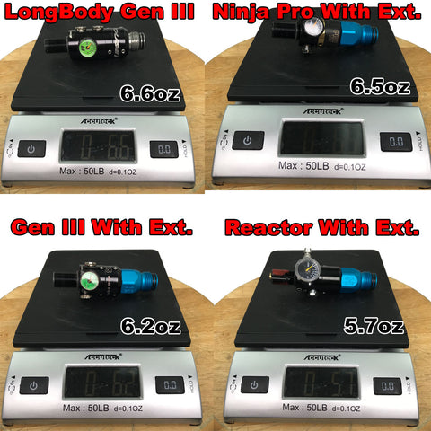 Powerhouse LongBody Regulator Comparison