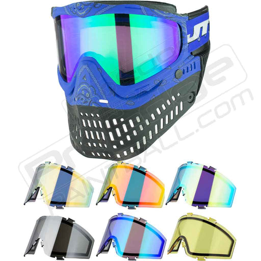 JT Spectra Proflex SE Paintball Mask - Cobalt with Clear and
