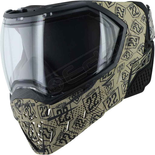 Empire Helix Paintball Mask - Black - Choose Lens Color