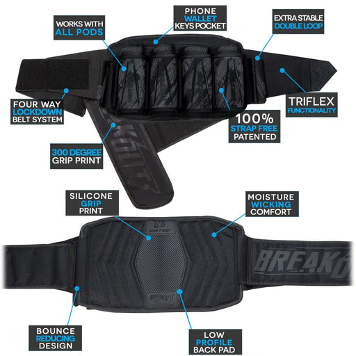 Virtue- Breakout Padded Compression Pants — Pro Edge Paintball