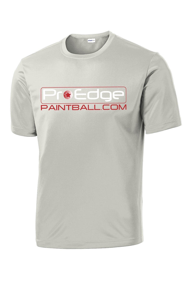 Pro Edge Logo Silver // Dri-Fit Performance - Pro Edge Paintball