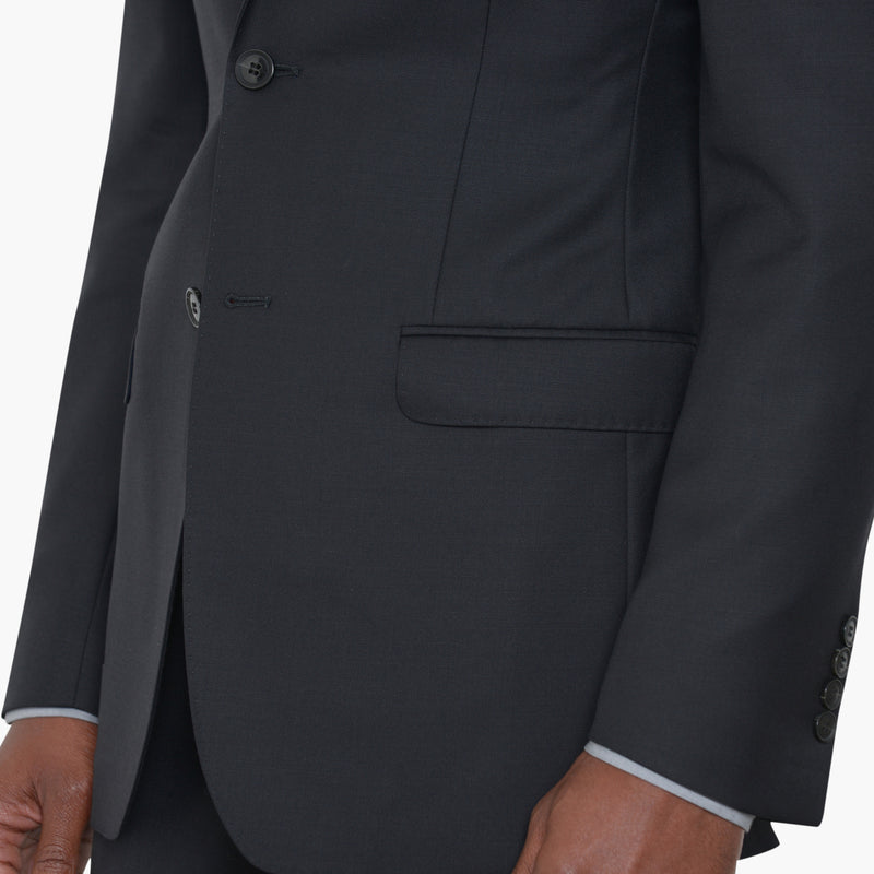 Black Slim Fit Suit – Combatant Gentlemen