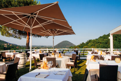 Scolaro parasol rimini. Geschikt voor op terras en voor in de tuin. 