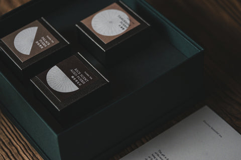 Grand Reunion gift set featuring three types of Ripe Puerh tea