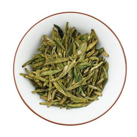 Pre-Qingming Longjing green tea leaves | Plantation by teakha
