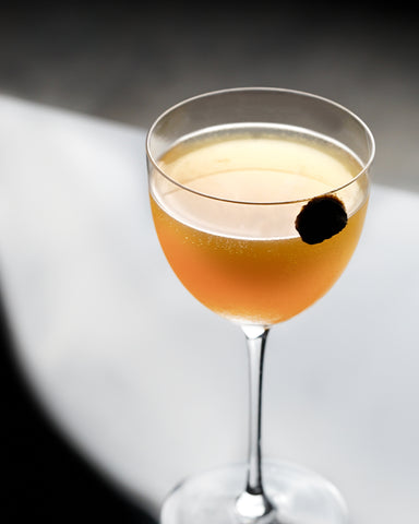 Tea cocktail created by Antonio Lai of Quinary | Tangerine Puerh
