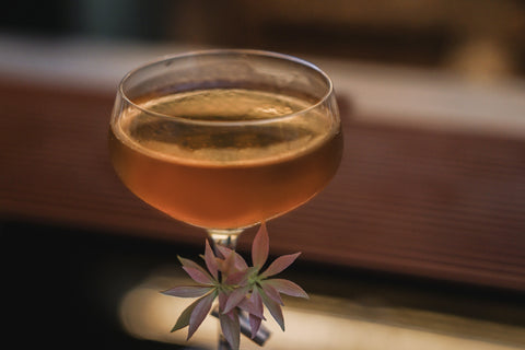 Puerh tea cocktail