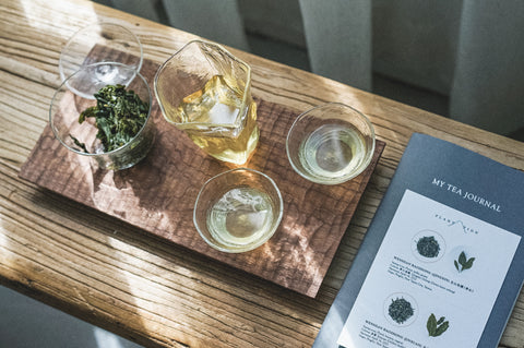 teaCLUB | Wenshan Baozhong oolong tea leaves and liquor and postcard | Plantation by teakha