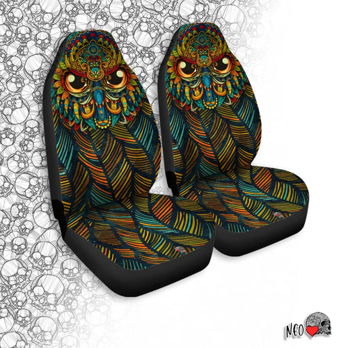 All-Seeing Owl Car Seat Covers