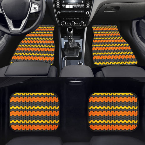 Large Knit Effect Car Mat Car Floor Mats