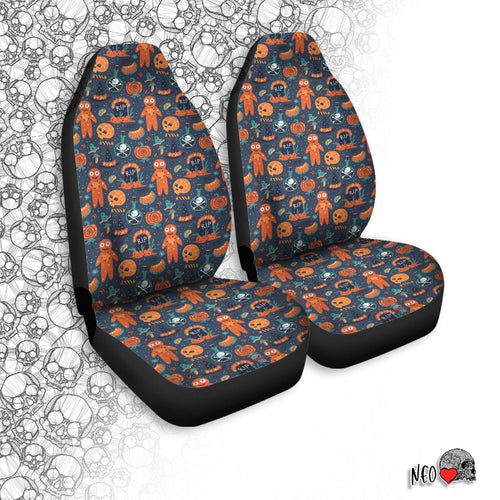 Halloween Vibes Car Seat Covers