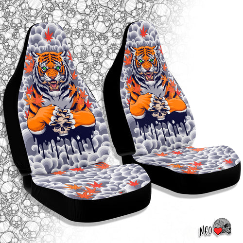 Fall Tiger Car Seat Covers