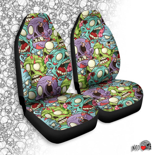 Zombie Horde v2 Car Seat Covers