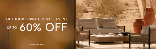 Outdoor furniture sale event upto 60% off
