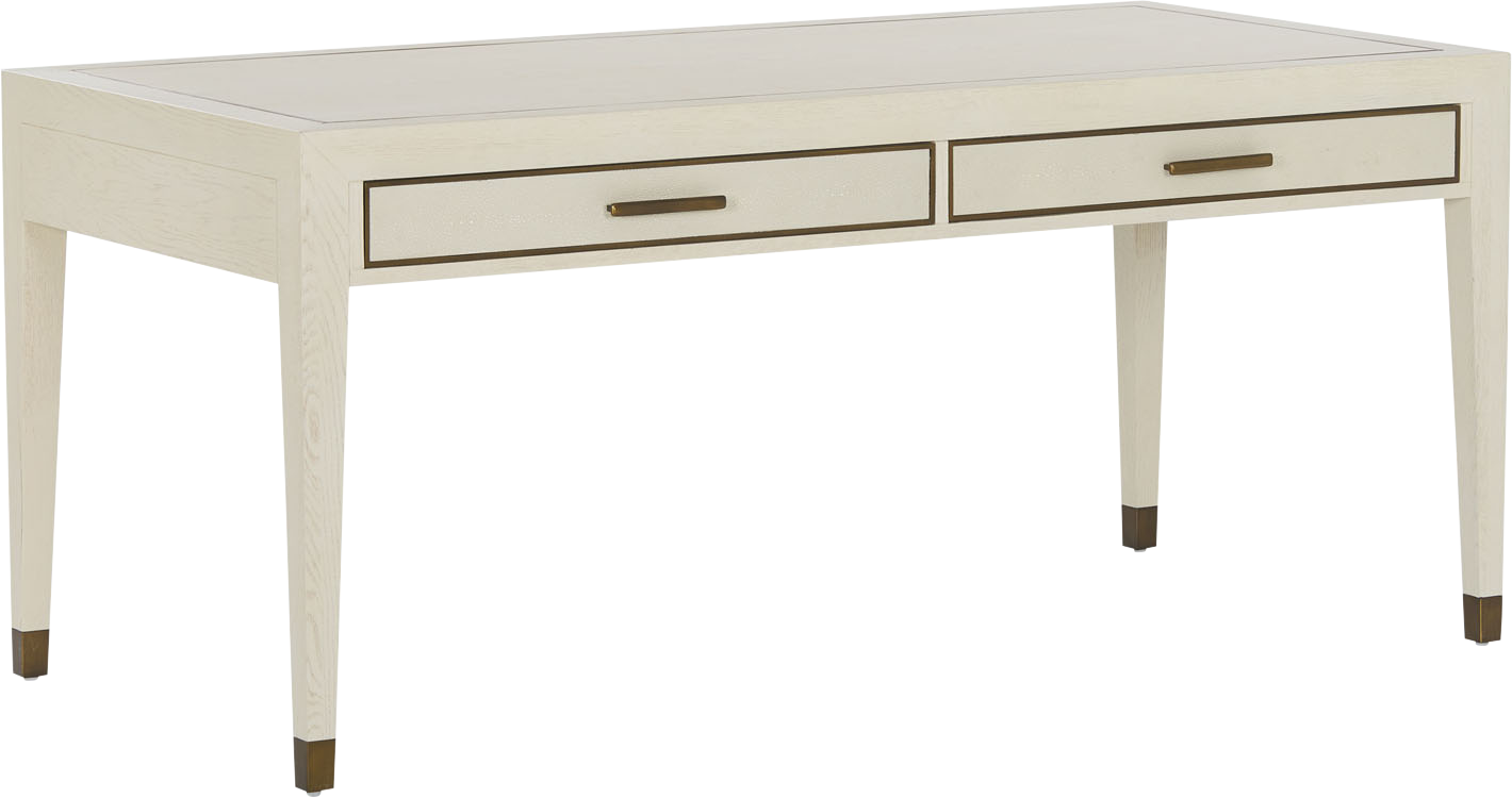 small ivory desk