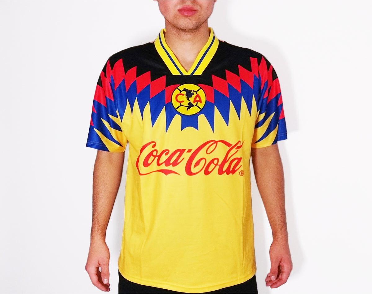 1995 Club America Retro Jersey | Coca 