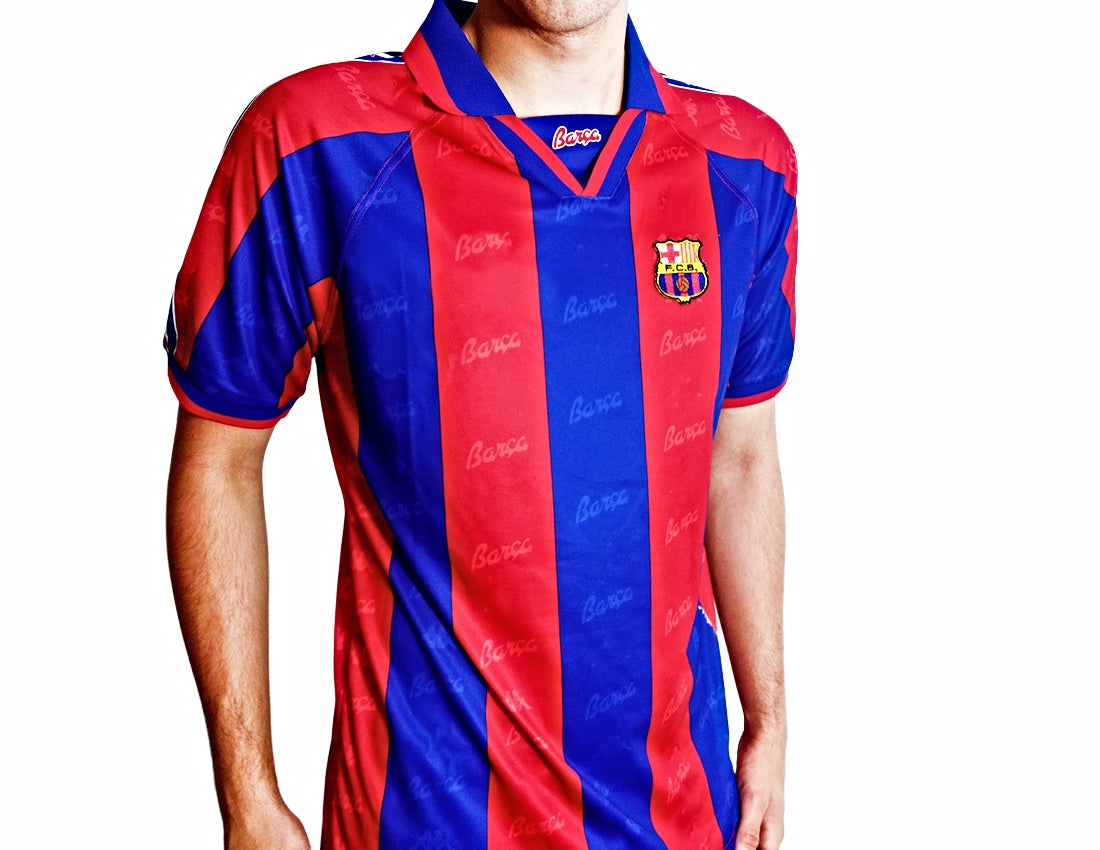 barcelona jersey retro