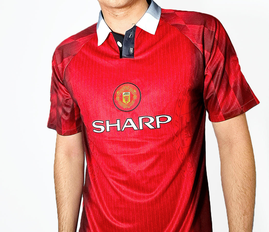 man utd retro shirt