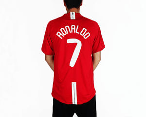 cristiano ronaldo man u jersey