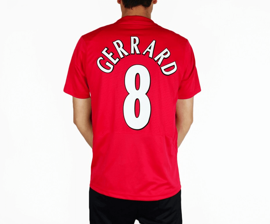Buy Now 2005 Gerrard UCL Football Shirt 
