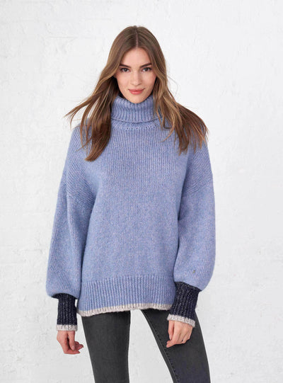 Picture of Big Blue Turtleneck